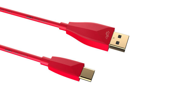 Red 2.4A Usb 3.0 Data Transfer Cable Custom Made Usb 3.0 Apple Cable