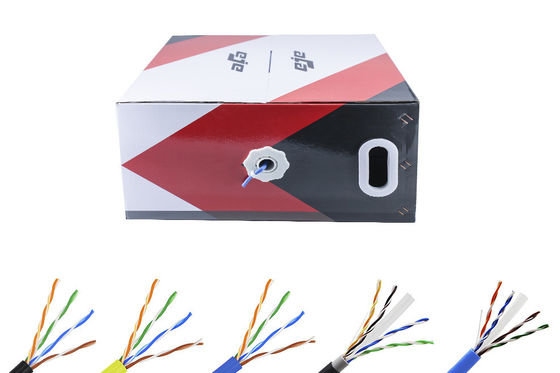 Solid Conductor Stranding Ethernet Cable Roll Cat5e/Cat6/Cat6a/Cat7 1000ft