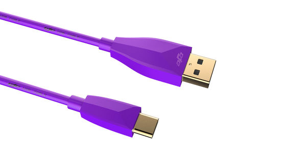 Customizable Purple Usb 3.1 To Lightning Cable 1m For Iphone Ipad