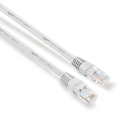 PVC Jacketed Cat5E Ethernet Patch Cable For Switchboard 1m Length High Speed
