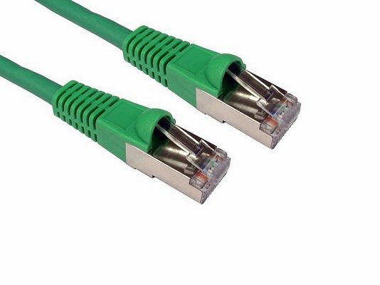 Customized 23/24/26AWG Cat 7 Ethernet Patch Cable Shielded BC CCA CCS 25 Ft