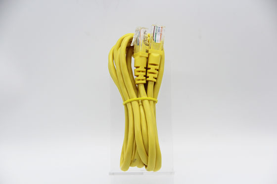 UTP 26AWG Copper Cat5E Ethernet Patch Cable Round Wire Shape