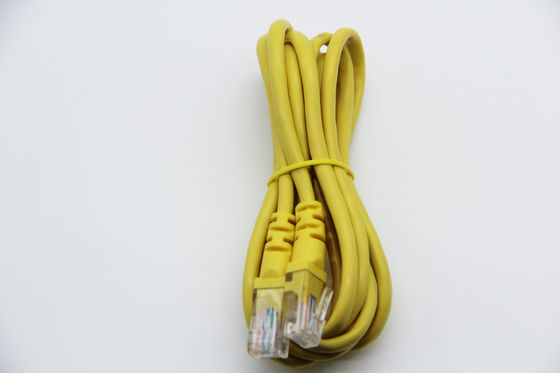 UTP 26AWG Copper Cat5E Ethernet Patch Cable Round Wire Shape