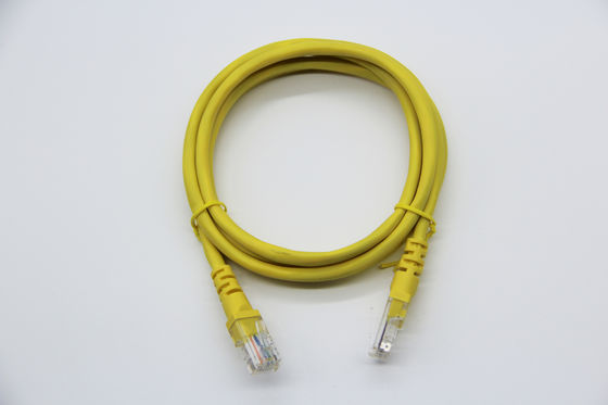 UTP 26AWG Copper Cat5E Ethernet Patch Cable Round Wire Shape