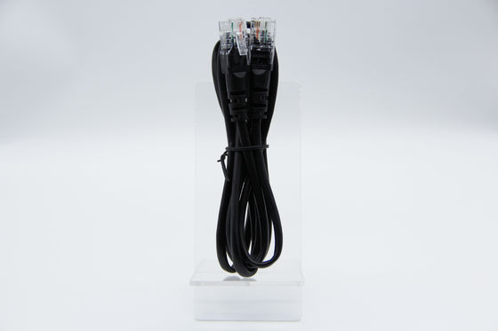 Yellow Cat5E Ethernet Patch Cable UTP 24AWG CCA High Speed Transmission Cable