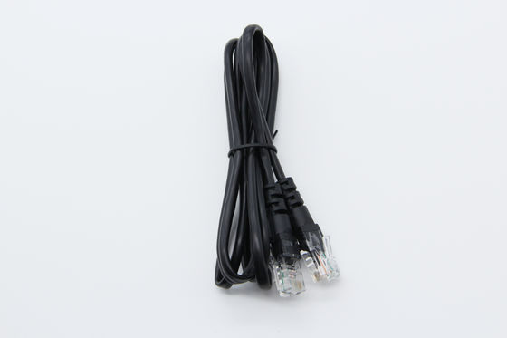 Yellow Cat5E Ethernet Patch Cable UTP 24AWG CCA High Speed Transmission Cable