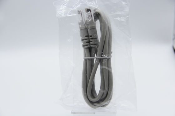 Yellow Cat5E Ethernet Patch Cable UTP 24AWG CCA High Speed Transmission Cable