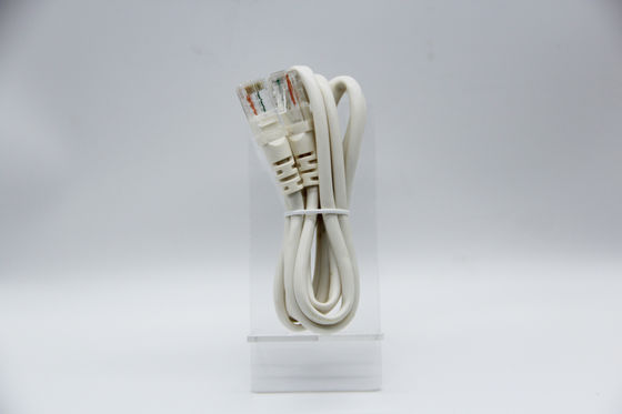Yellow Cat5E Ethernet Patch Cable UTP 24AWG CCA High Speed Transmission Cable