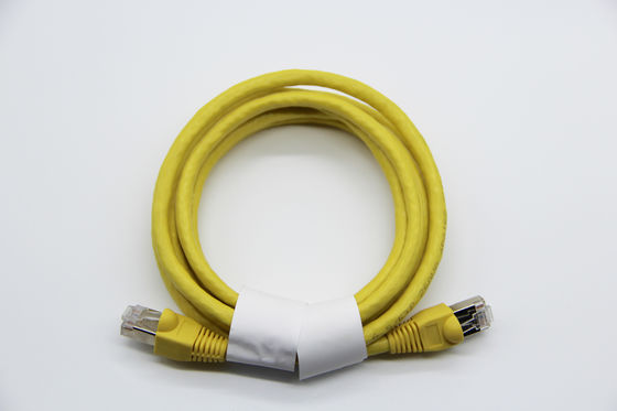 Durable Cat6A Ethernet Patch Cable With Gold Plated Connector UL Certified
