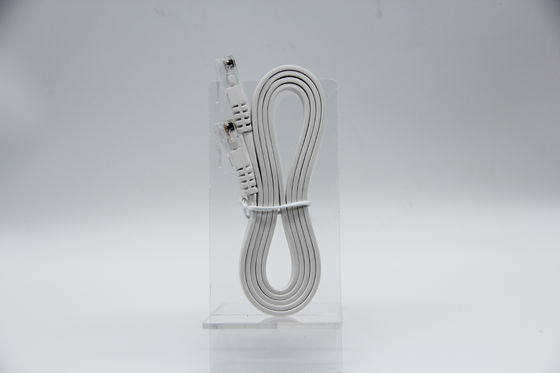 Flat Cat.5E Bare Copper Cable 30AWG 1M 1000Mbps Easy to Carry for Laptop Office Home Networking
