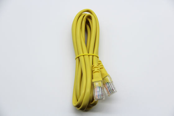 Gold Plated Cat5 Ethernet Patch Cable 30V 24 AWG Bulk Packaging Unshielded CCS Cable
