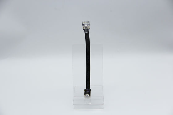 High Speed Customizable Category Five Enhanced Patch Cable PVC Jacket Gold Plated RJ45 Connector