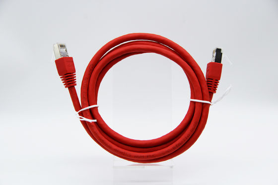 Cat 6 Ethernet Patch Cable 1Gbps Data Transfer Shielded PVC Jacket 20C-75C Temperature Range