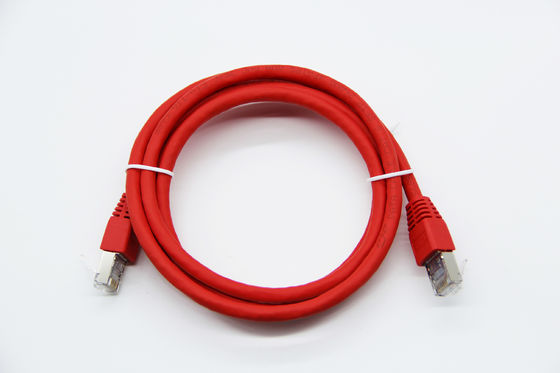 Cat 6 Ethernet Patch Cable 1Gbps Data Transfer Shielded PVC Jacket 20C-75C Temperature Range