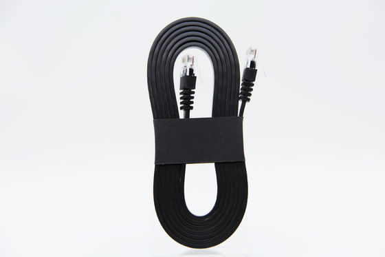 Cat6 UTP Ethernet Patch Cable 1m-100m Yellow/Red/Black PVC RJ45 Connector