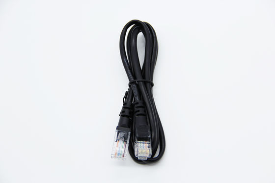 Gold Plated Ethernet Patch Cable 3m Length Cat5 24 AWG RJ45 Unshielded 100 Mbps Speed