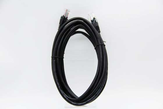 Customized Color PVC Jacket Cat5 Ethernet Patch Cable Bulk Packaging CCS Conductor