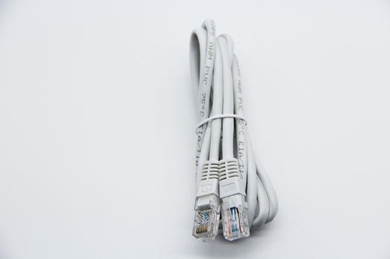 High Speed Gold Plated Ethernet Patch Cable Custom Color Cat5E RJ45 Connector