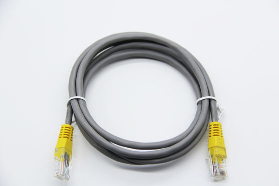 Customized Cat5 Ethernet Patch Cable Unshielded RJ45 Ethernet Cable 100 Mbps Custom Color