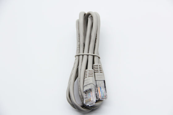 Gold Plated RJ45 Ethernet_Patch_Cable_Five PVC Jacket CCA Conductor 24 AWG